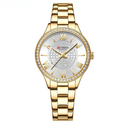 Womens Waterproof Small-Dial Quartz Watch