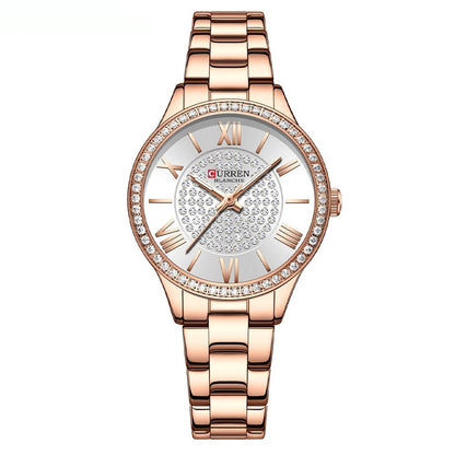 Womens Waterproof Small-Dial Quartz Watch