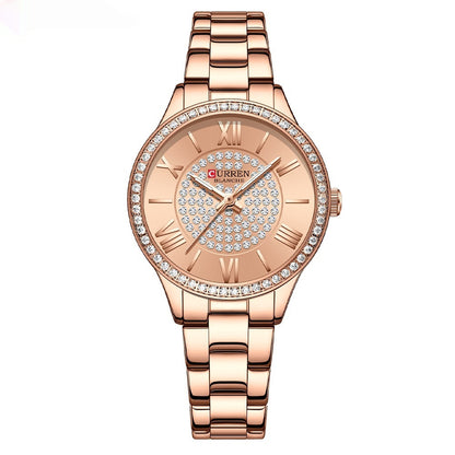 Womens Waterproof Small-Dial Quartz Watch